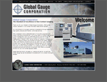 Tablet Screenshot of globalgauge.com